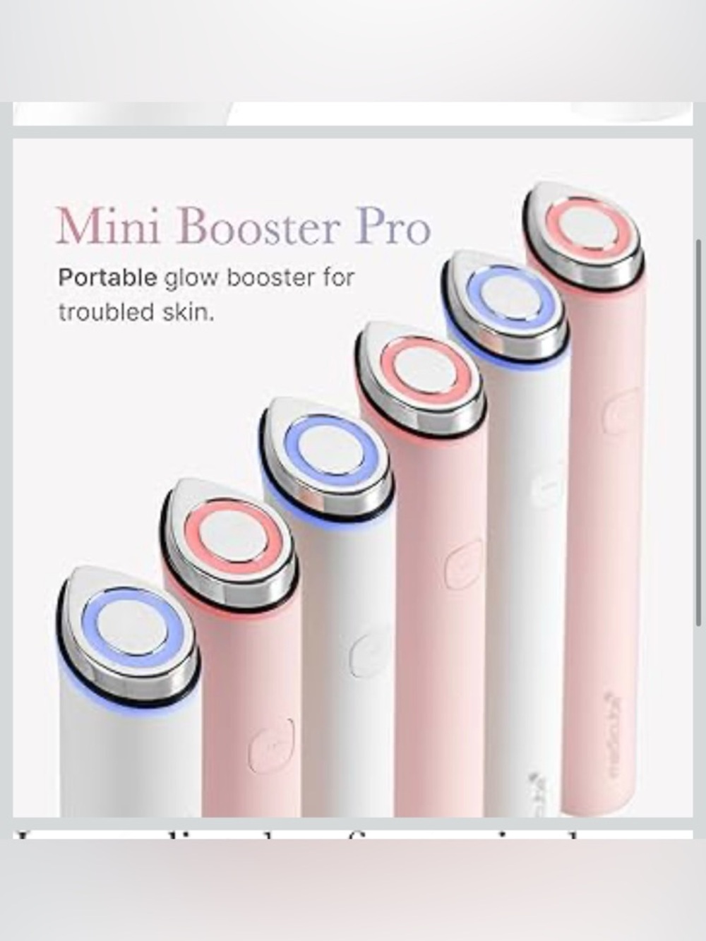 medicube Mini Booster Pro White